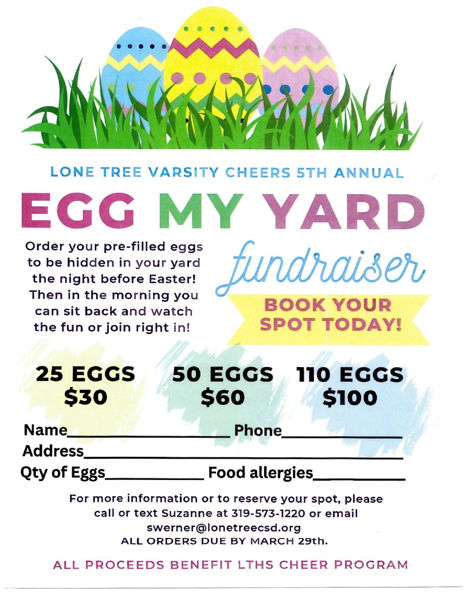 Egg My Yard flyer