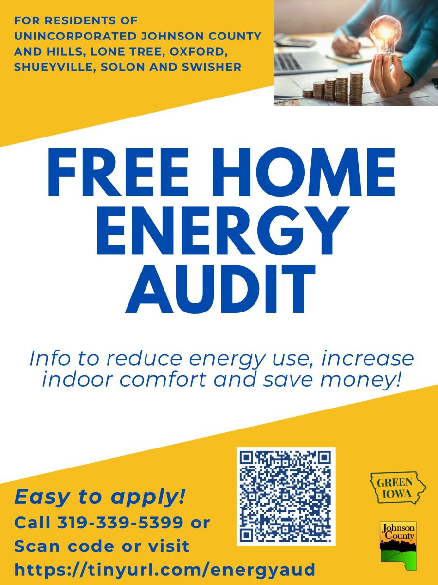 free home energy audit flyer