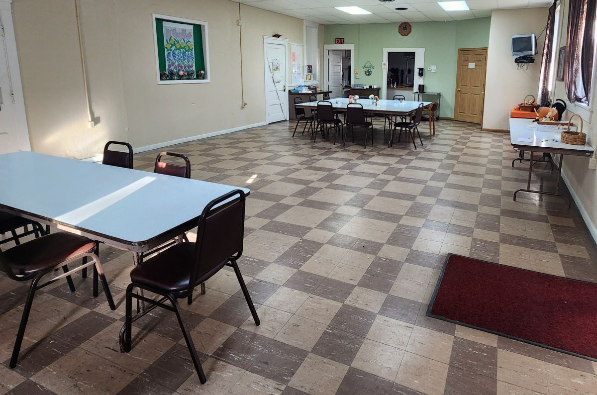 inside of community building